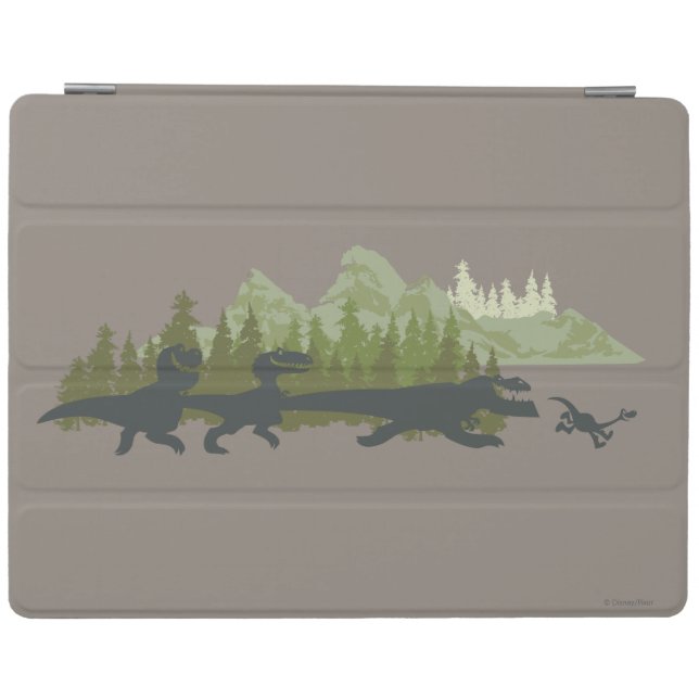 Dino Silhouettes Running iPad Smart Cover (Horizontal)