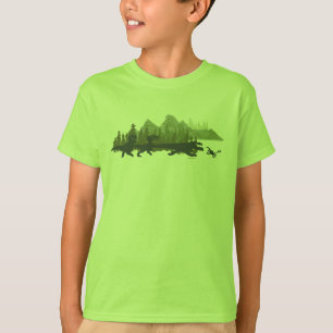 Dino Silhouettes Running T-Shirt