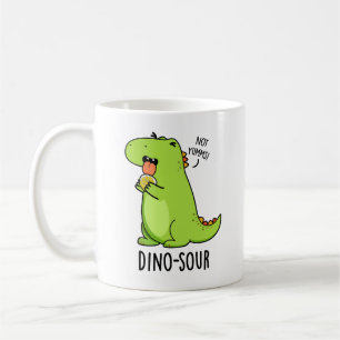 Dino-sour Funny Dinosaur Pun Coffee Mug