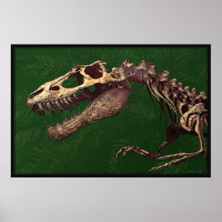 Dinosaur Fossil Posters | Zazzle