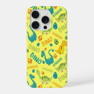 DINO THEME iPhone 15 PRO CASE