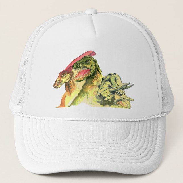 dino trucker hat (Front)
