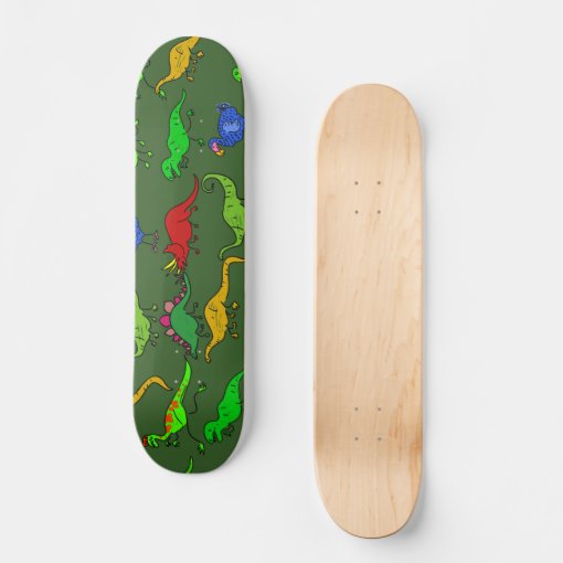 Dino Wallpaper Skateboard | Zazzle