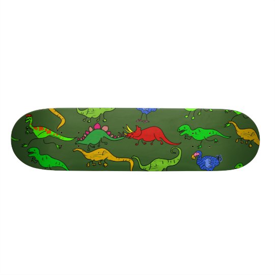 Dino Wallpaper Skateboard | Zazzle.com