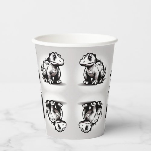 Dino Whimsy Paper Cup Collection