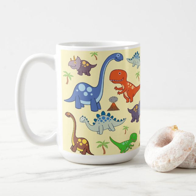 Dino World Mug (With Donut)