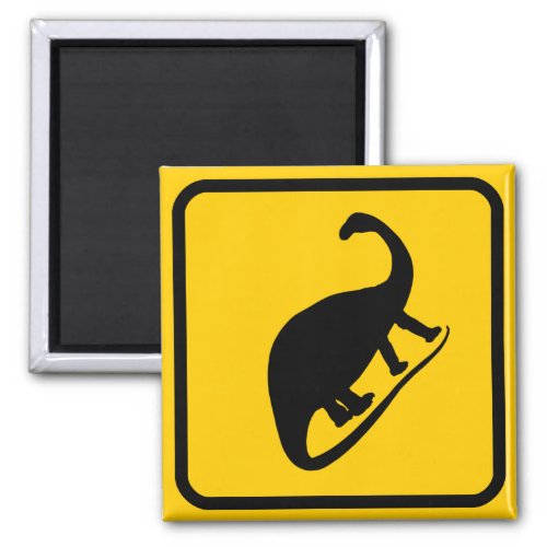 Dino Xing Sign Magnet