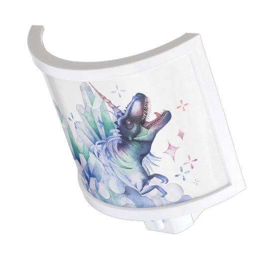 Dinocorn Crystal Dinosaur Unicorn Fantasy Unisaur Night Light (Angled)