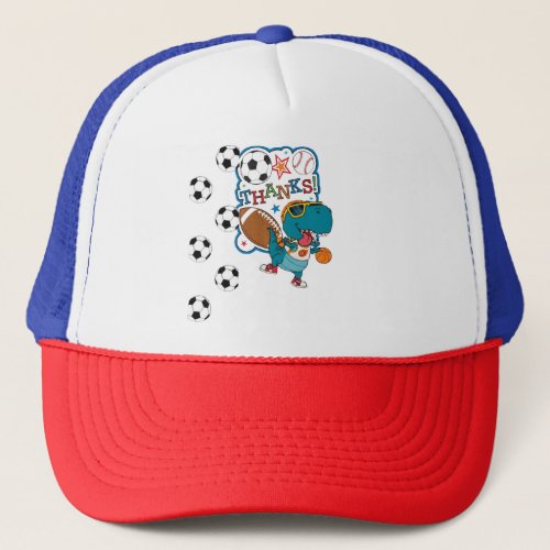 dinocy and leisure to do sport trucker hat