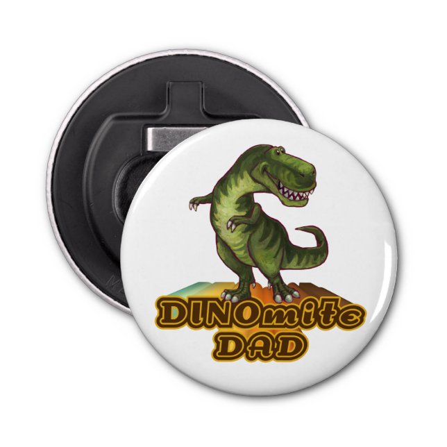 Dinomite Dad Bottle Opener (Front)