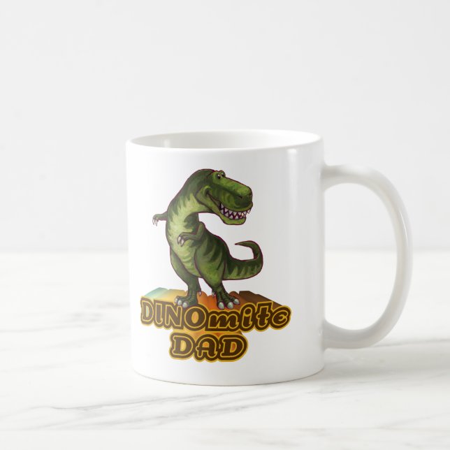 Dinomite Dad Coffee Mug (Right)