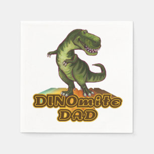 Dinomite Dad Napkins