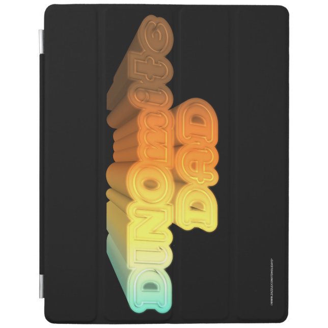 Dinomite Dad Words iPad Smart Cover (Front)
