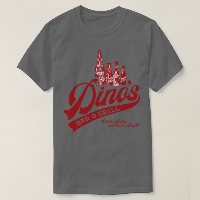 Dinos Bar and Grill T-Shirt (Design Front)