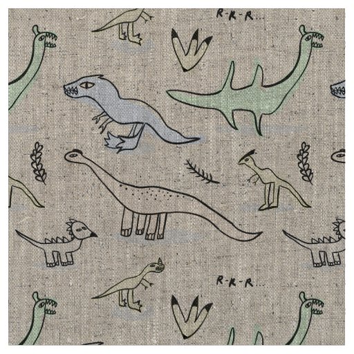 Dinos Fabric