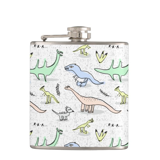 Dinos Flask (Front)