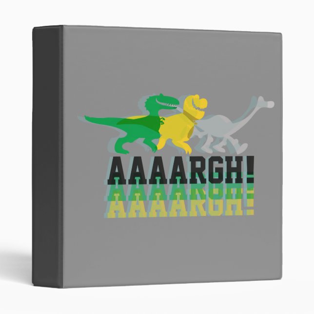 Dinos Say AAAARGH Binder (Front/Spine)