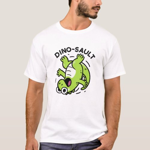 Dinosault Funny Dinosaur Pun  T_Shirt