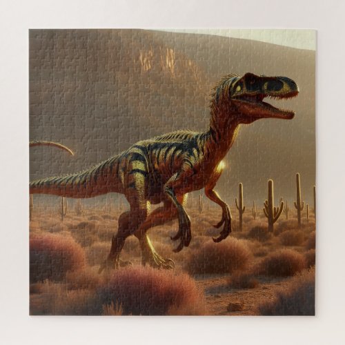 Dinosaur 600 Piece Square Puzzle