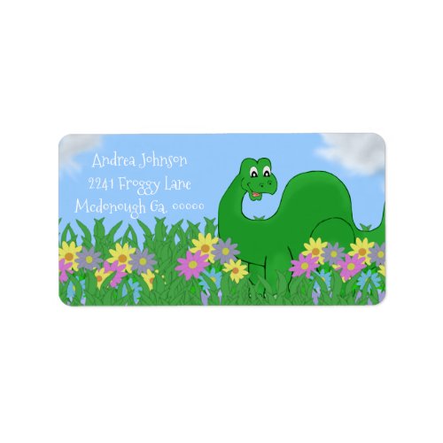 Dinosaur Address Labels