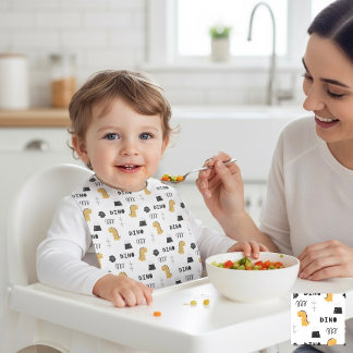 Dinosaur Adventure Baby Bib