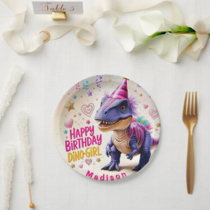 Dinosaur Adventure Happy Birthday Paper Plates