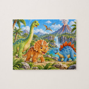 Dinosaur Adventure Jigsaw Puzzle