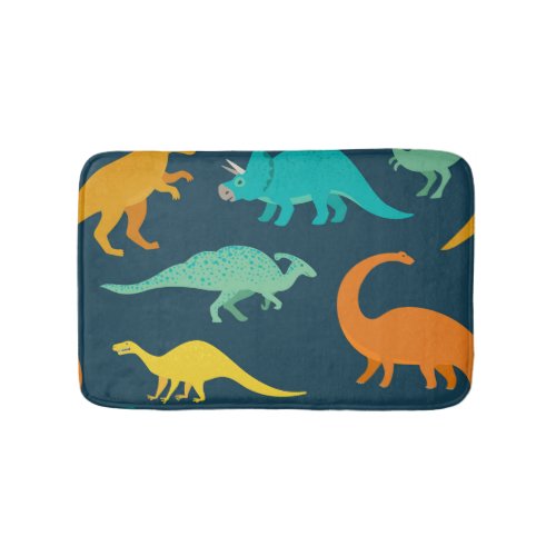 Dinosaur Adventure Kids Nursery Wallpaper Bath Mat