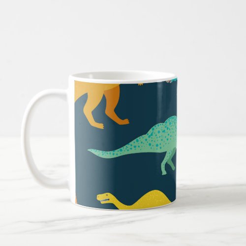 Dinosaur Adventure Kids Nursery Wallpaper Coffee Mug