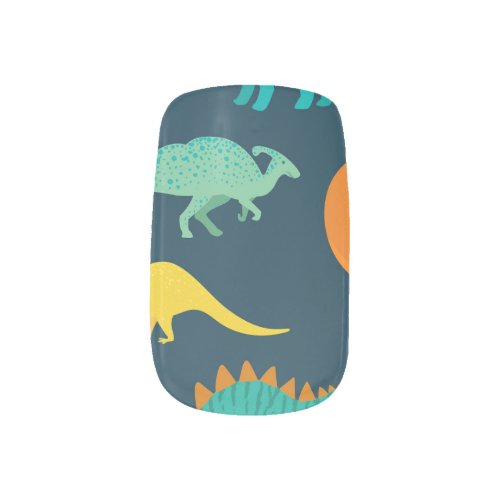 Dinosaur Adventure Kids Nursery Wallpaper Minx Nail Art