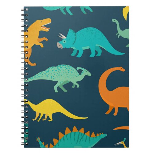 Dinosaur Adventure Kids Nursery Wallpaper Notebook