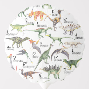 Dinosaur Alphabet Balloon