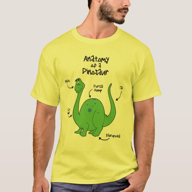 Dinosaur Anatomy T-Shirt (Front)