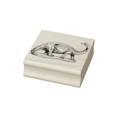 dinosaur art stamp