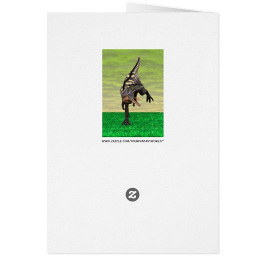 Dinosaur Aucasaurus (Back)