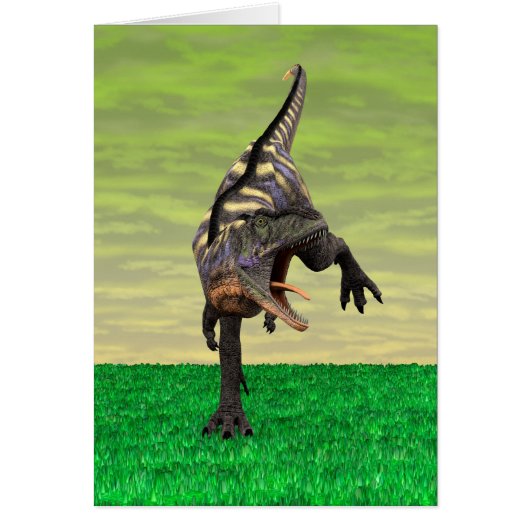 Dinosaur Aucasaurus Cards (Front)