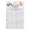 DINOSAUR BABY ABC BABY SHOWER GAME CARD