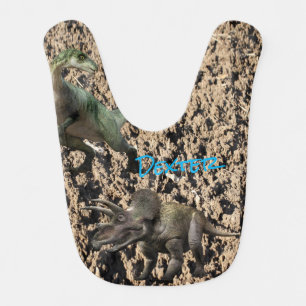 Dinosaur Baby Bib
