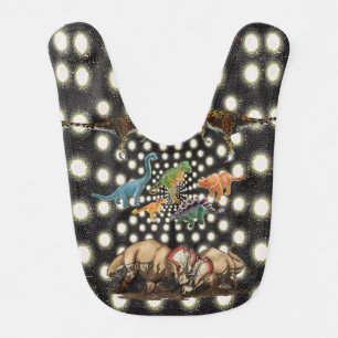 Dinosaur Baby Bib