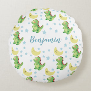 Dinosaur  baby bib round pillow