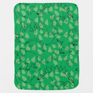 DINOSAUR BABY BLANKET