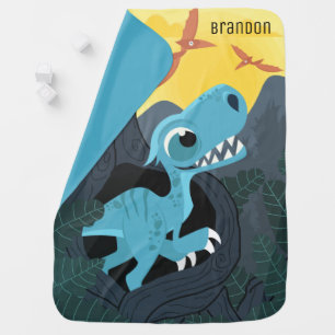 Dinosaur Baby Blanket