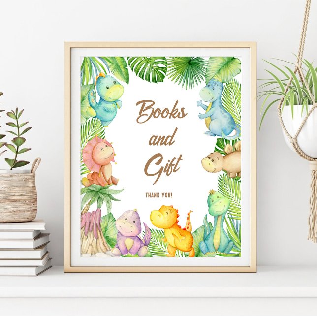 Dinosaur Baby Books and Gift Poster (Creator Uploaded)