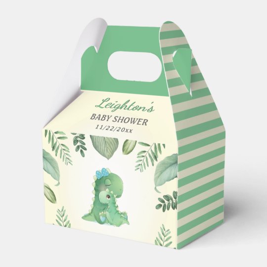 dinosaur baby shower favors