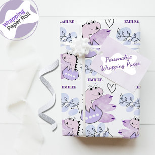 Girl Watercolor Babies Baby Shower Wrapping Paper, Zazzle
