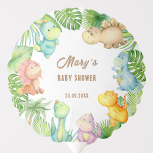 Dinosaur Baby Shower Balloon