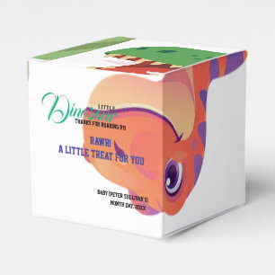 Dinosaur Baby Shower Favor Boxes
