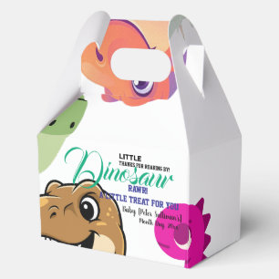 Dinosaur Baby Shower Favor Boxes