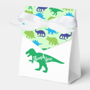 Dinosaur Baby Shower Favor Boxes