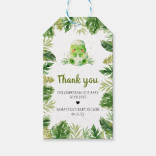 Dinosaur Baby Shower Favor Tags